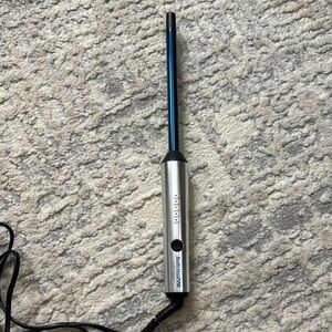 BabylissPro Blue and Silver Curling Wand